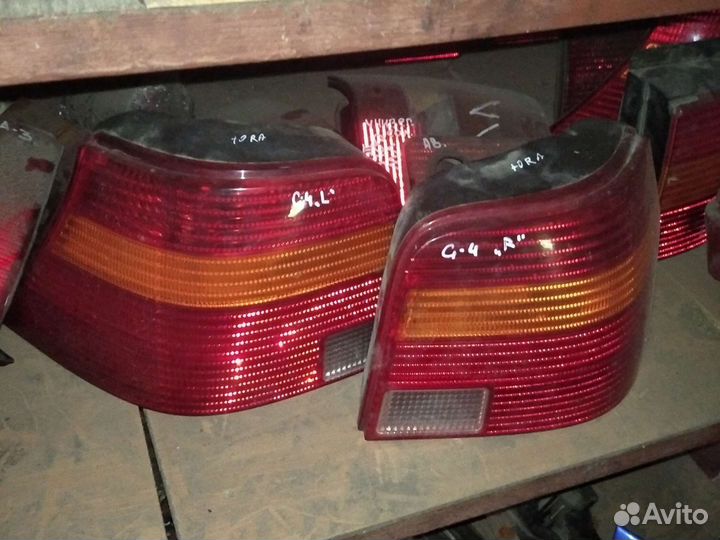 Фары передние и задние Фольксваген Гольф 4