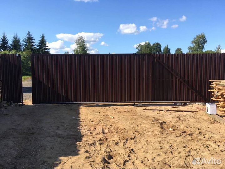 Откатные ворота