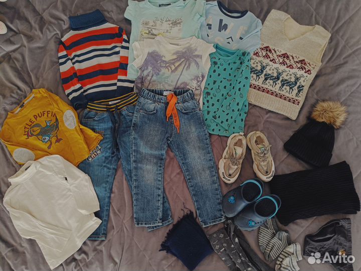 Вещи пакетами 98-104-110