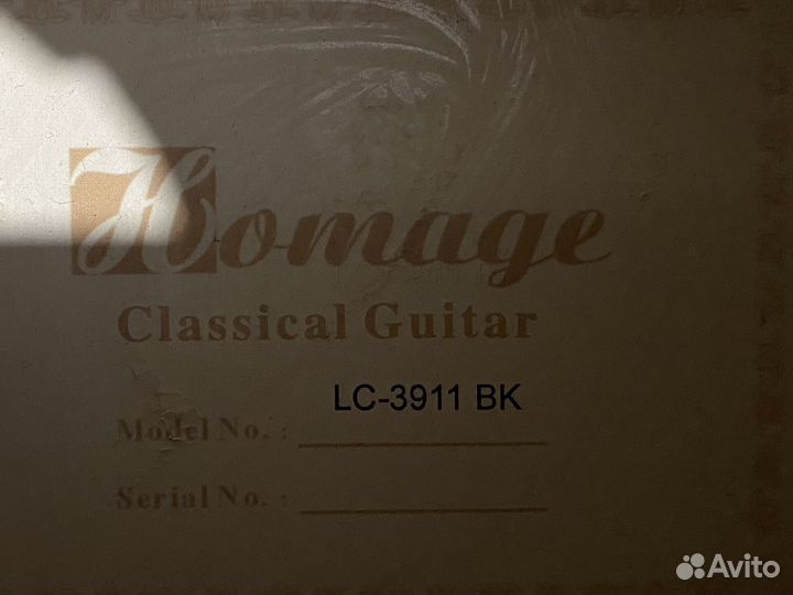 Гитара Homage LC-3911 BK