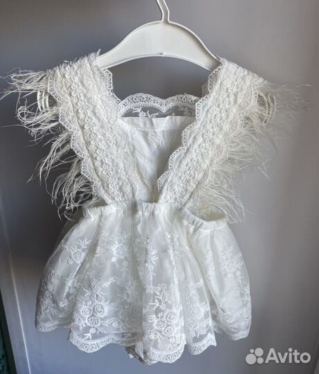 Платье для девочки 74-80