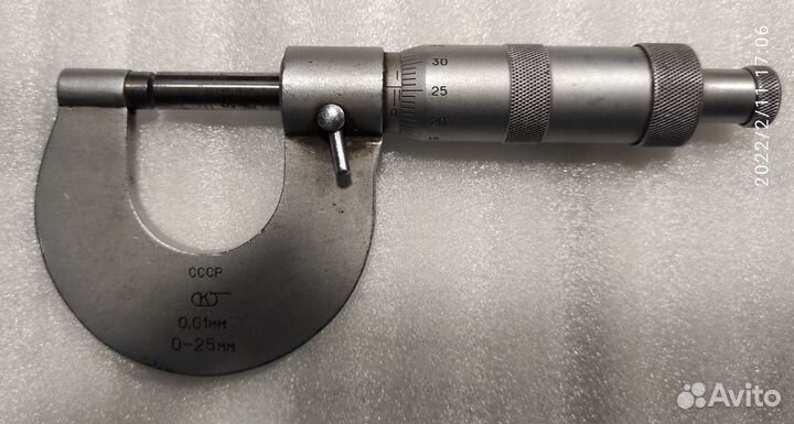 Микрометр 0-25