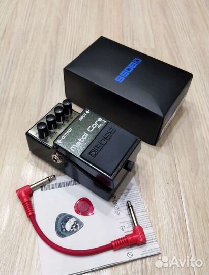 Педаль Boss Metal Core ML-2 + Кабель Патч