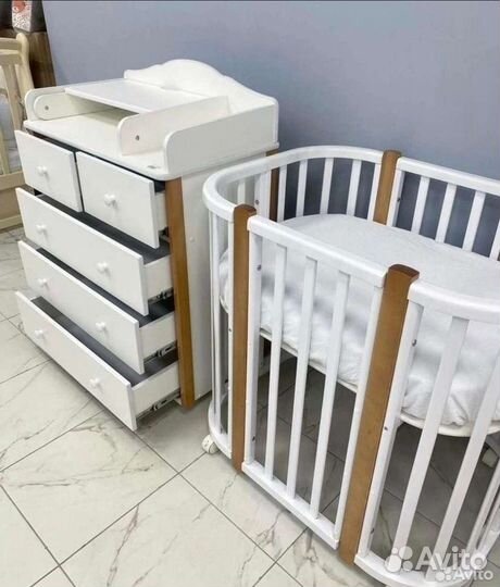 Кроватка/трансформер 5в1