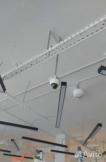 Установка камер видеонаблюдения