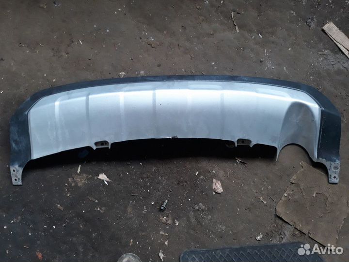 Юбка бампера заднего Suzuki SX4 2006-2013