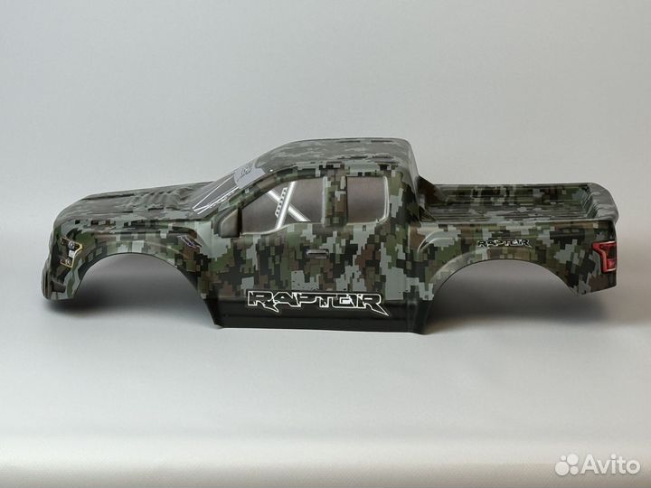 Кузов корка Ford Raptor F-150 (Зеленка пикселька)