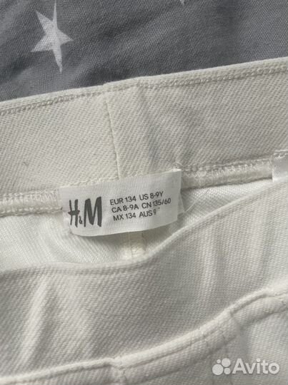 Штаны для девочки H&M 8-10 лет