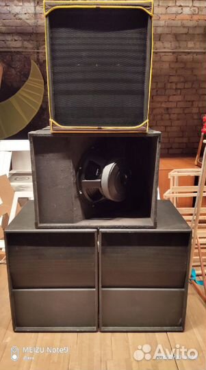 Эстрадные динамики 18, 15 дюймов 3/6 кВт