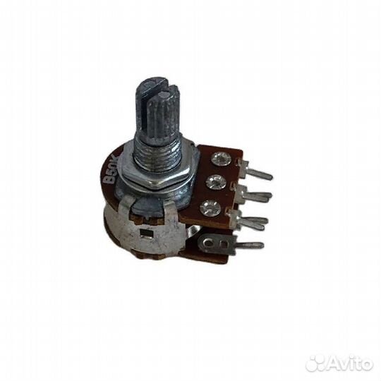 1 шт Переменный резистор сдвоенный B50K 50 кОм / п