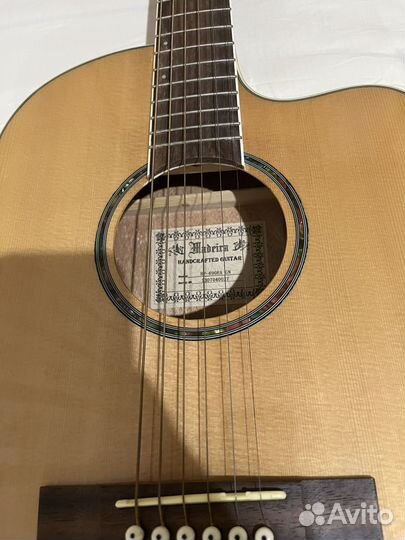 Гитара Madeira HF -690EA GN тонкая электроакустика