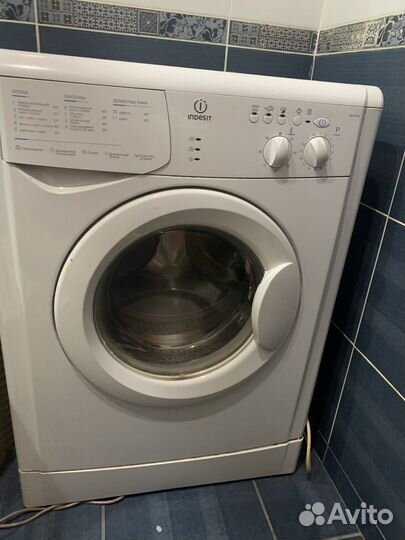 Стиральная машина бу indesit wiun105