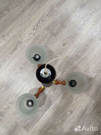 Люстра потолочная ссср. Новая