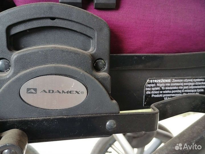 Коляска 2 в 1 adamex chantal