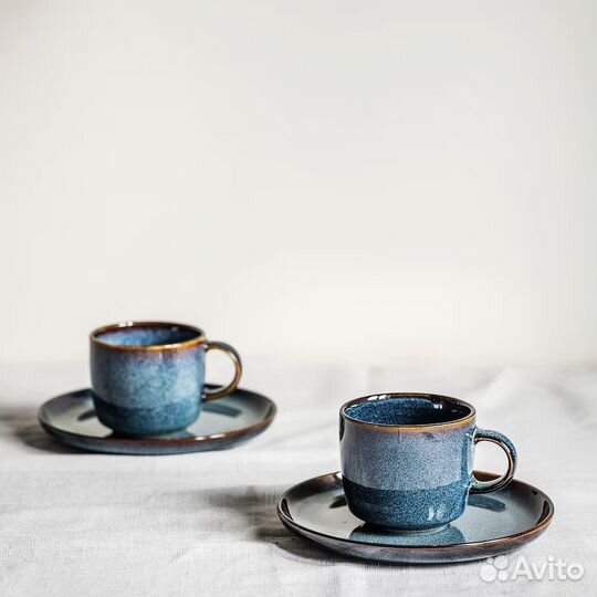 IKEA Gladelig Гладелиг 370 мл кружка синяя