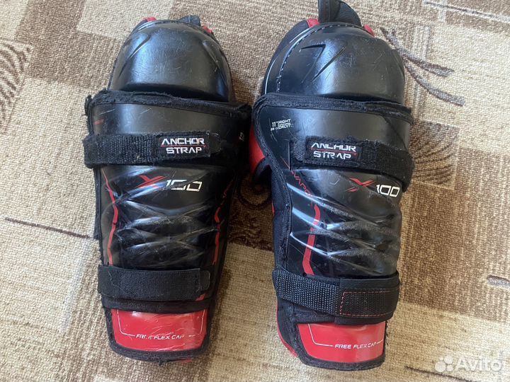 Щитки хоккейные bauer 11