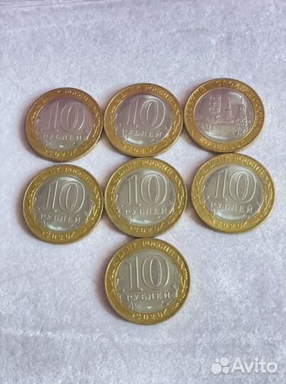 10 р монеты Козельск 30