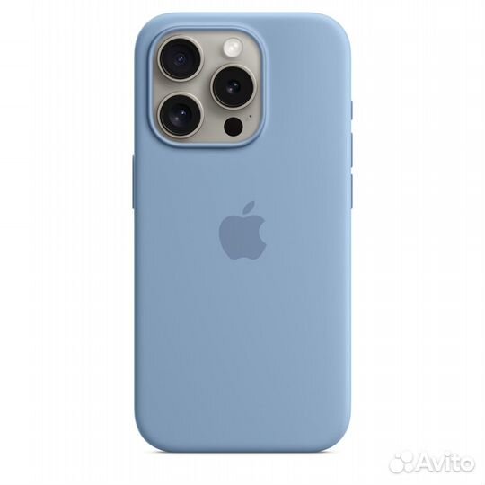 Чехол Apple iPhone 15 Pro Silicone Case with MagS