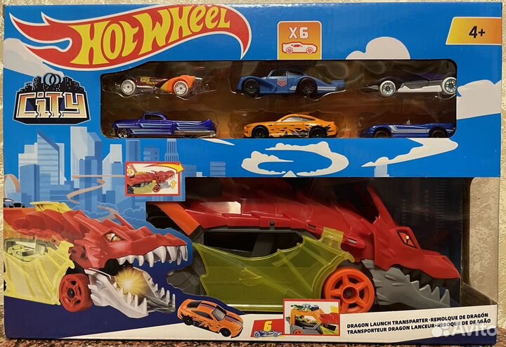 Дракон как Хот Вилс Hot Wheels Трек новый