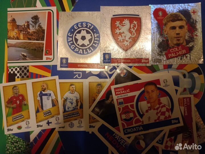 Наклейки Евро 2024