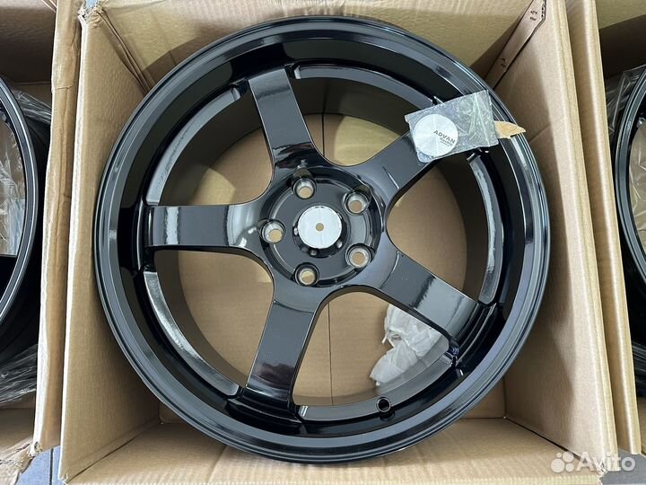 Литые диски r17 5x108 7,5 black