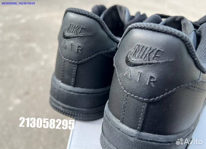 Кроссовки nike air force 1 black оригинал