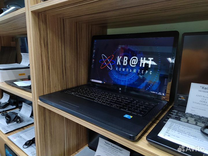 Ноутбук HP c большим экраном Сore i3 на гарантии