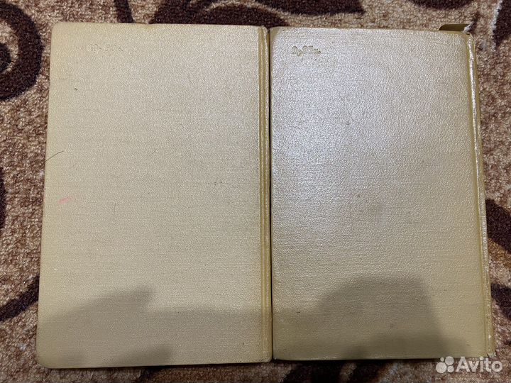 Книги М.Ю.Лермонтов в двух томах 1957год