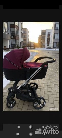Коляска 2 в 1 бу baby luxe