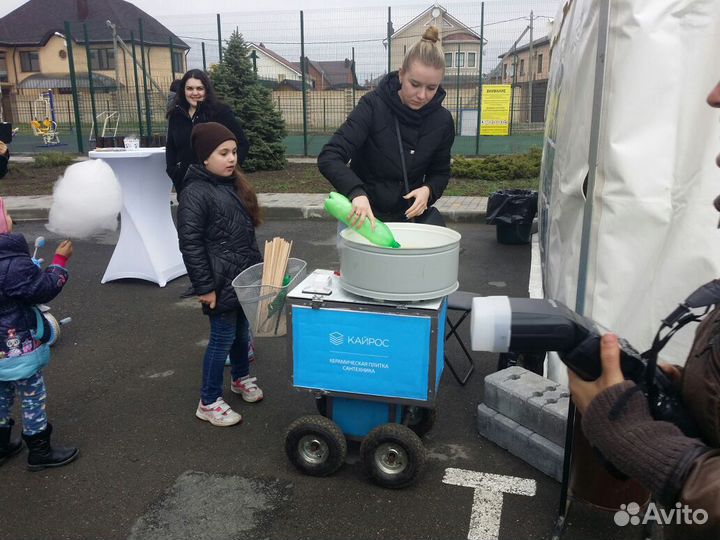 Аппарат Попкорн, Сахарная Вата