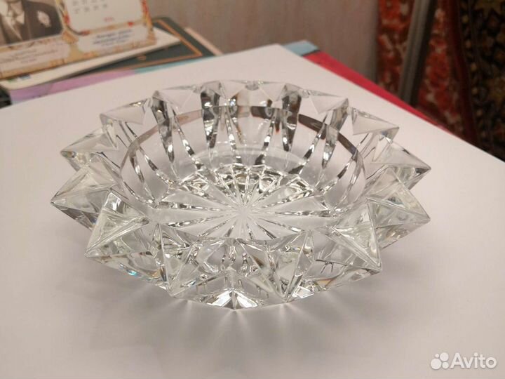 Хрустальная пепельница СССР