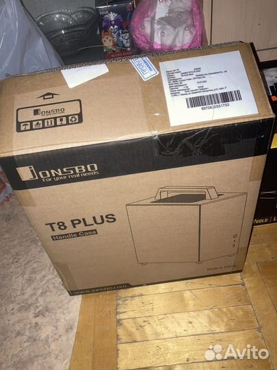 Корпус jonsbo T8 plus Silver