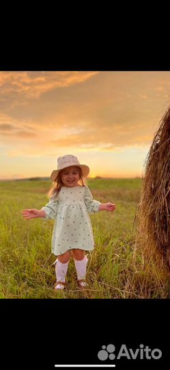Платье для девочки 86