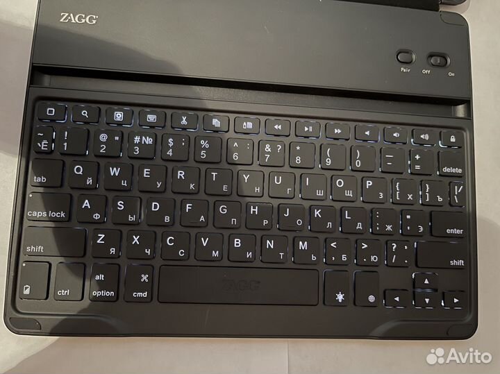 Чехол-клавиатура zaggkeys PROfolio+ для iPad
