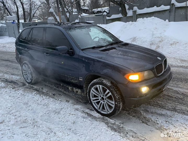 BMW X5 4.4 AT, 2004, 200 000 км