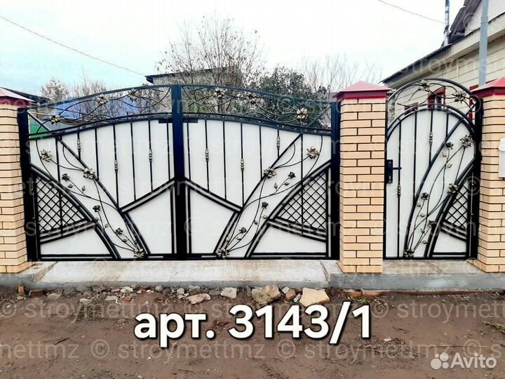 Кованые ворота