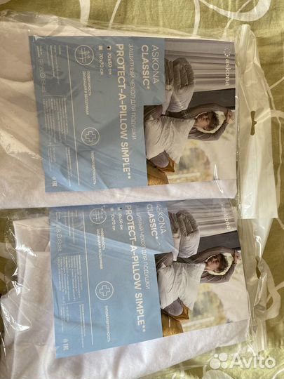 Чехол на подушку аскона