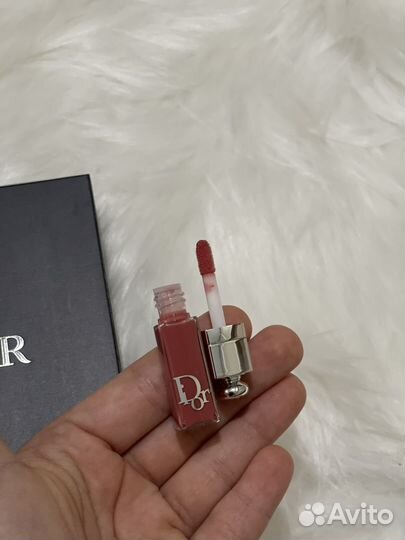 Бокс dior 3в1, dior бальзам, блеск, помада