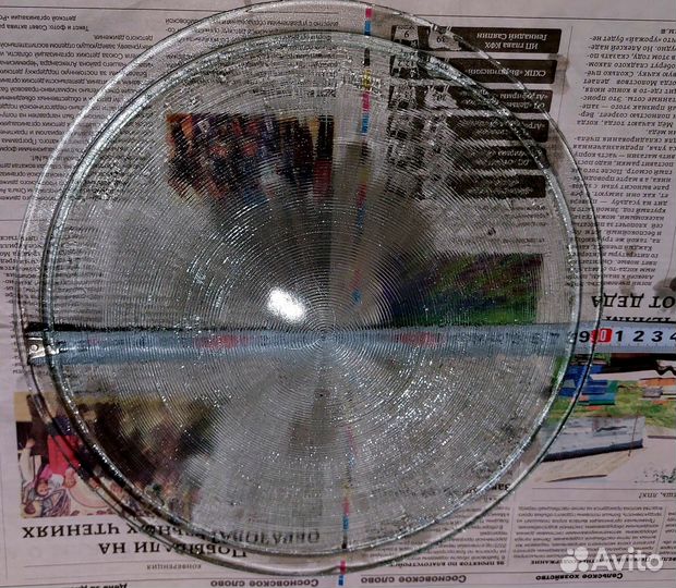 Линза френеля, 300 мм. Стекло