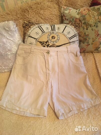 Шорты лен женские