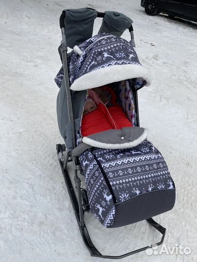 Санки коляска