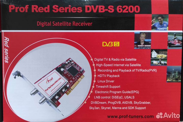DVB-S карта Prof Red Series DVB-S 6200