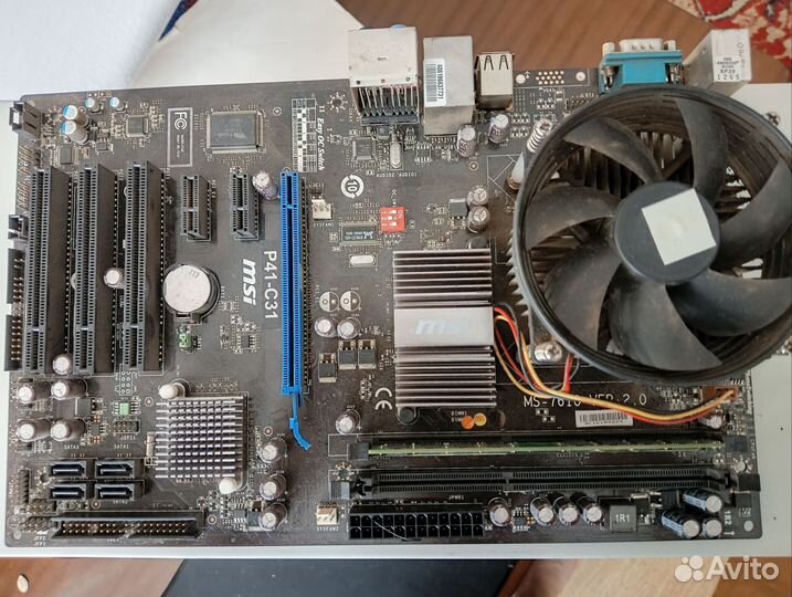 Комплект 775 на ddr3 и корпус