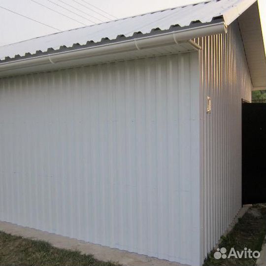 Профнастил С8 белый