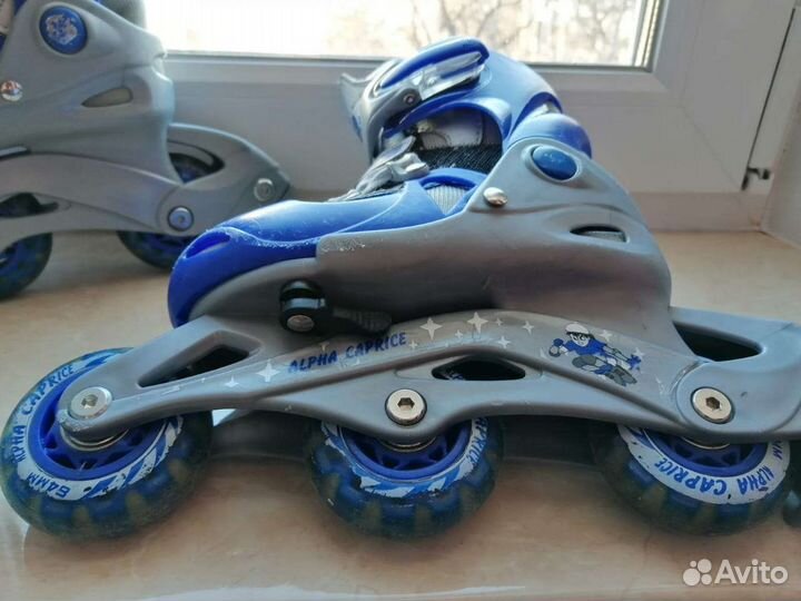 Роликовые коньки детские раздвижные