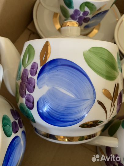 Чайный сервиз СССР чайка, дулево