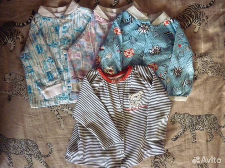 Вещи пакетом на мальчика 6-12 мес