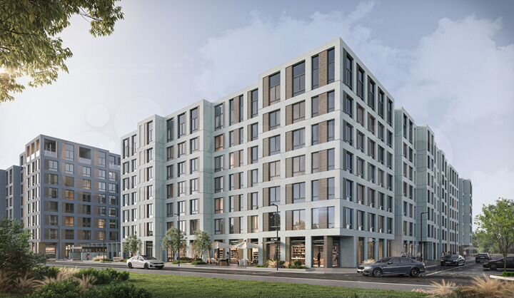 2-к. квартира, 58,8 м², 2/8 эт.