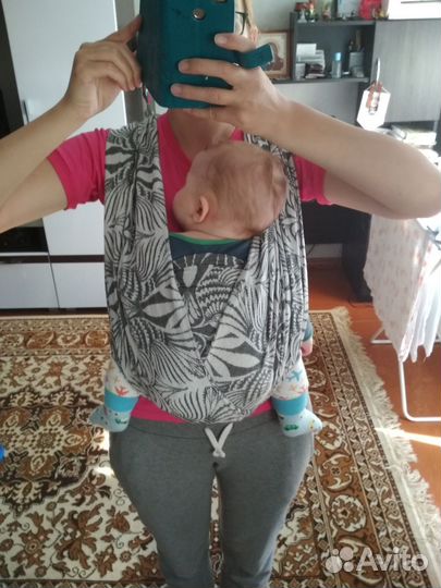 Слинг шарф тканый