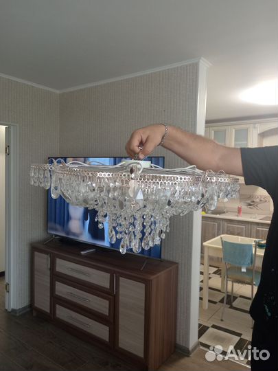 Люстра потолочная бу